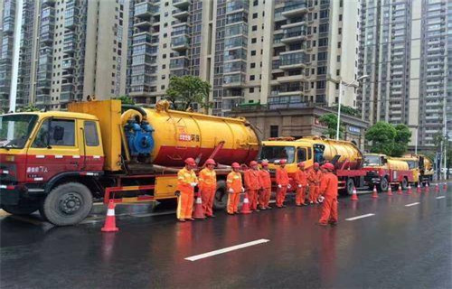 水城市政管道清淤